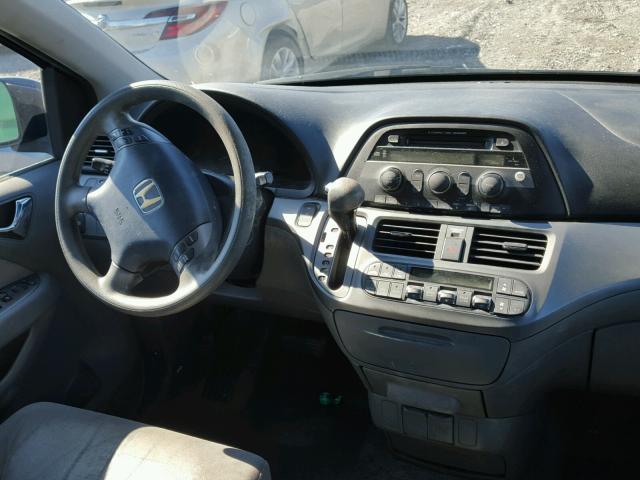 5FNRL38467B045978 - 2007 HONDA ODYSSEY EX BLUE photo 9