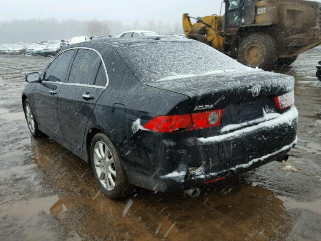 JH4CL96947C021987 - 2007 ACURA TSX BLACK photo 3