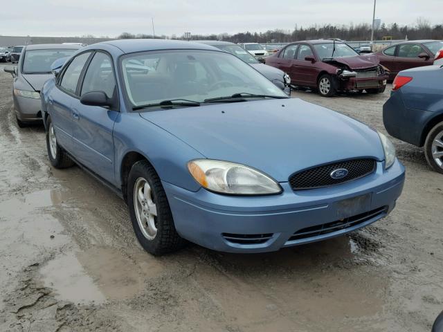 1FAFP53U07A213252 - 2007 FORD TAURUS SE BLUE photo 1