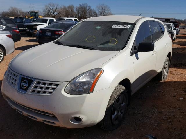 JN8AS58T89W329960 - 2009 NISSAN ROGUE S WHITE photo 2