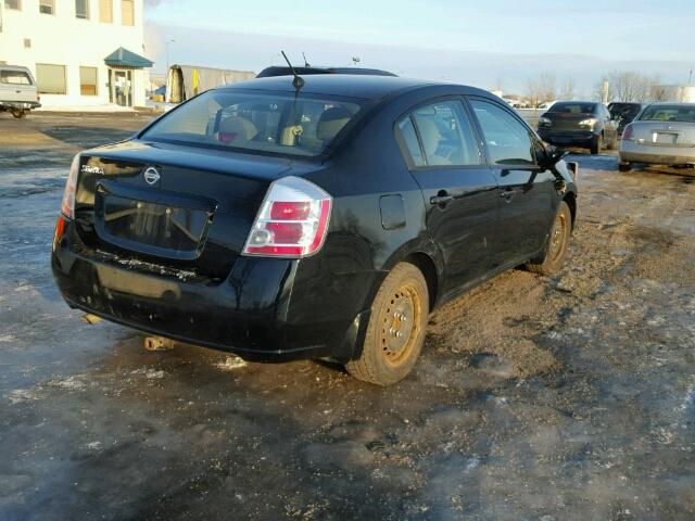 3N1AB61E69L647808 - 2009 NISSAN SENTRA 2.0 BLACK photo 4