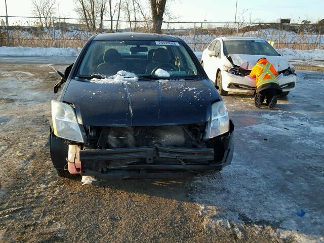 3N1AB61E69L647808 - 2009 NISSAN SENTRA 2.0 BLACK photo 9