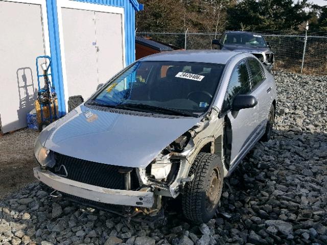 2HGFA16479H100887 - 2009 HONDA CIVIC DX-G SILVER photo 2