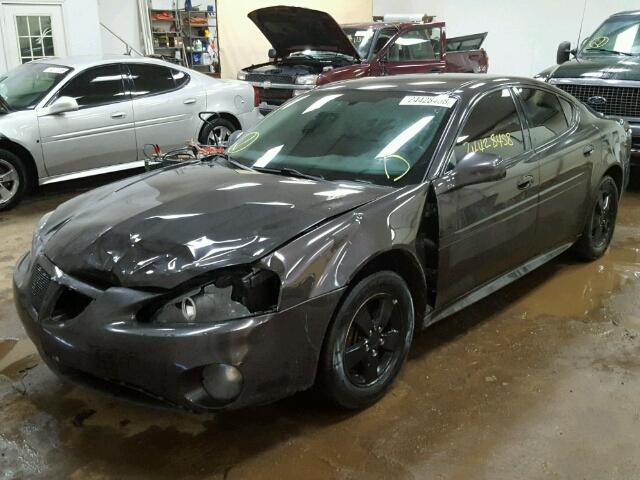 2G2WP552281113529 - 2008 PONTIAC GRAND PRIX BLACK photo 2