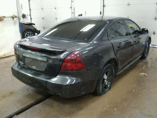 2G2WP552281113529 - 2008 PONTIAC GRAND PRIX BLACK photo 4