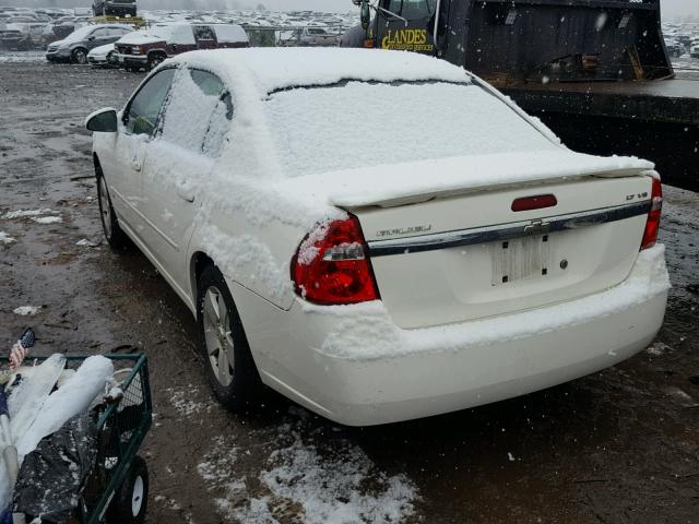 1G1ZT53806F106587 - 2006 CHEVROLET MALIBU LT WHITE photo 3