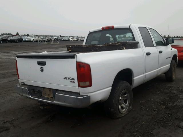 1D7HU18N16J148051 - 2006 DODGE RAM 1500 S WHITE photo 4