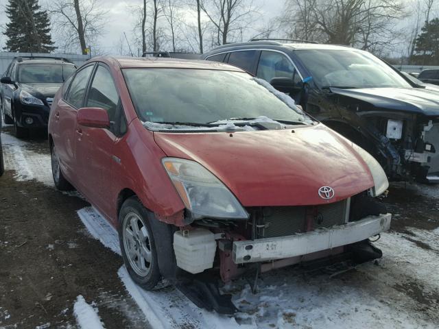 JTDKB20U883359009 - 2008 TOYOTA PRIUS RED photo 1