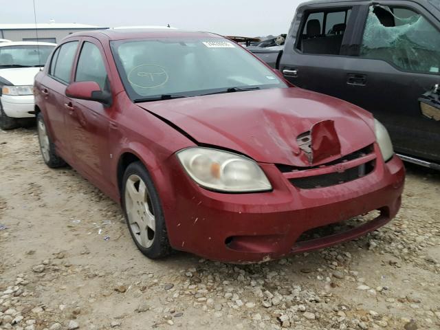 1G1AT58H297102867 - 2009 CHEVROLET COBALT LT MAROON photo 1