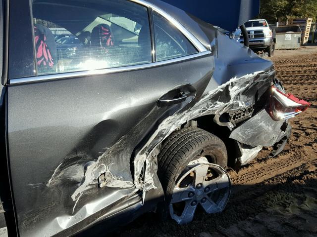 1G11B5SL5FF129286 - 2015 CHEVROLET MALIBU LS GRAY photo 9