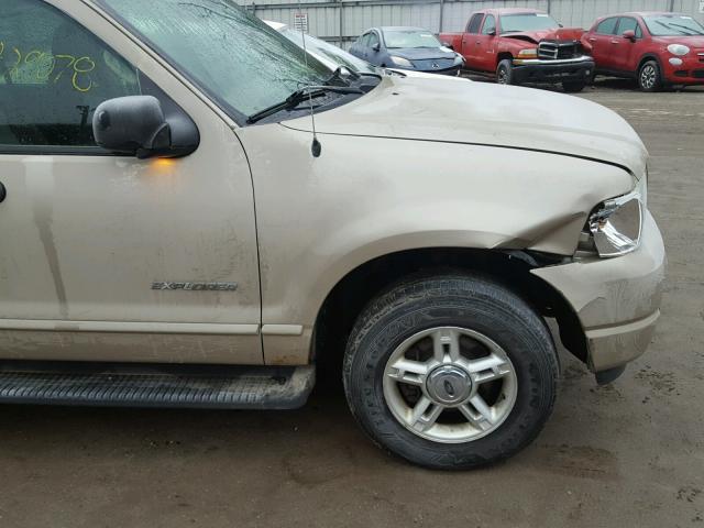 1FMZU73K44UA85579 - 2004 FORD EXPLORER X GOLD photo 9