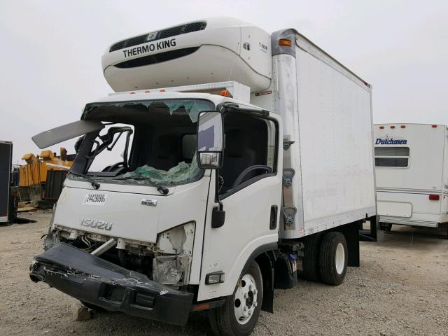 JALB4W179D7400341 - 2013 ISUZU NPR WHITE photo 2