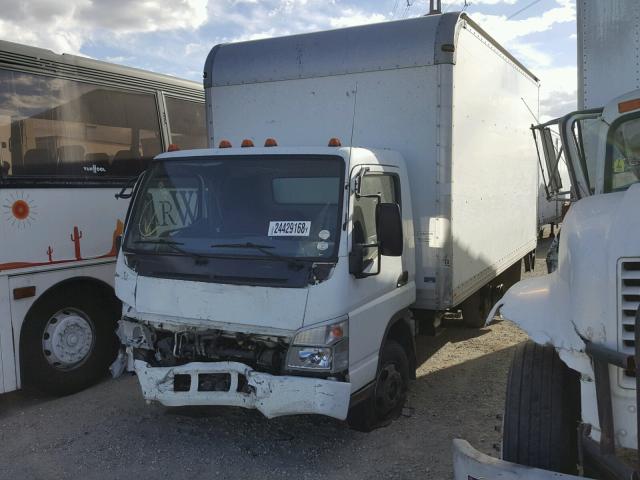 JL6BBG1S46K006951 - 2006 MITSUBISHI FUSO TRUCK OF FE 84D WHITE photo 2