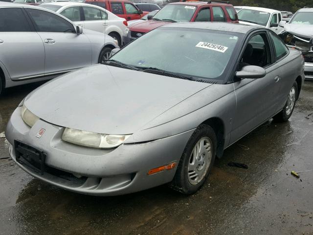 1G8ZH1279XZ155386 - 1999 SATURN SC2 BEIGE photo 2