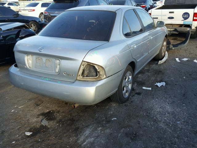 3N1CB51D94L880682 - 2004 NISSAN SENTRA 1.8 SILVER photo 4