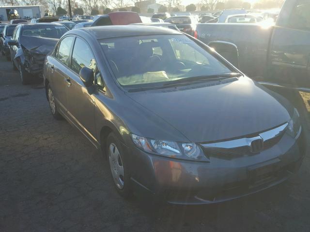 2HGFA16349H504754 - 2009 HONDA CIVIC VP GRAY photo 1