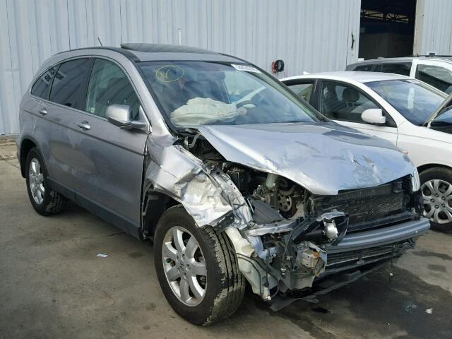 JHLRE48728C035878 - 2008 HONDA CR-V EXL SILVER photo 1