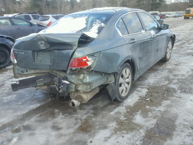 1HGCP267X9A110927 - 2009 HONDA ACCORD EX GREEN photo 4