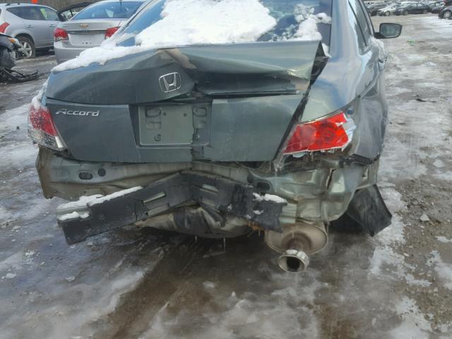 1HGCP267X9A110927 - 2009 HONDA ACCORD EX GREEN photo 9