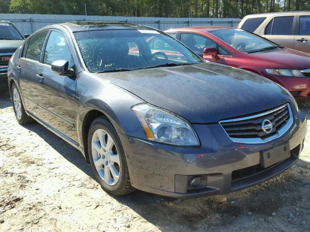 1N4BA41E87C835107 - 2007 NISSAN MAXIMA SE GRAY photo 1