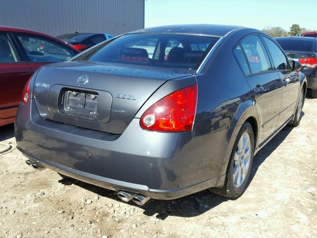 1N4BA41E87C835107 - 2007 NISSAN MAXIMA SE GRAY photo 4