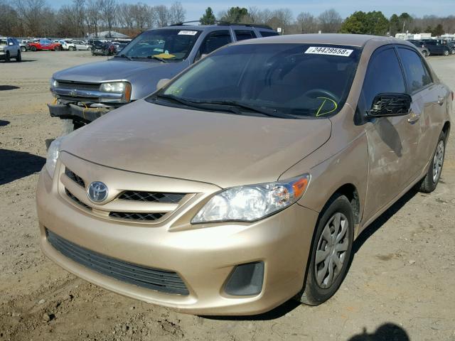 JTDBU4EE0B9132702 - 2011 TOYOTA COROLLA BA GOLD photo 2