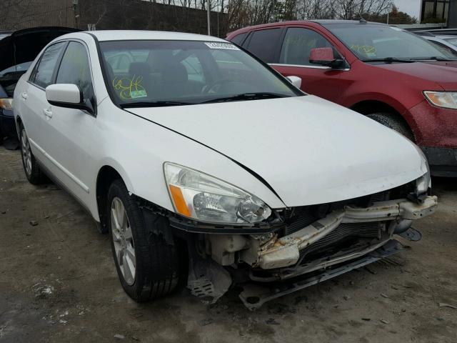 1HGCM66447A022717 - 2007 HONDA ACCORD SE WHITE photo 1