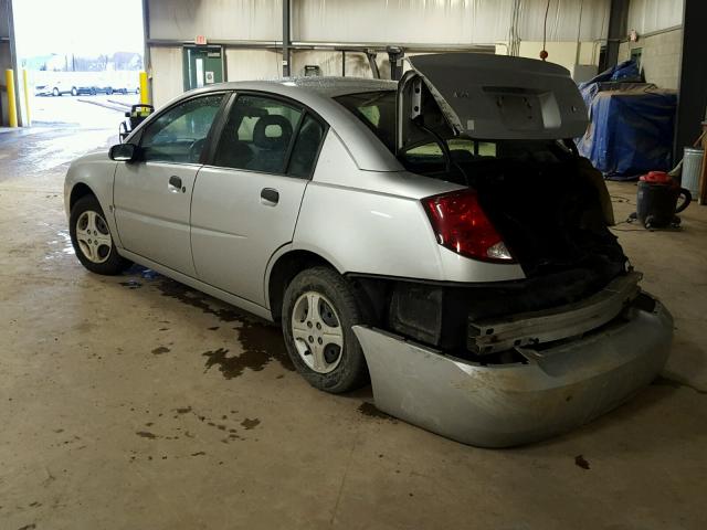 1G8AG52F74Z166378 - 2004 SATURN ION LEVEL CHARCOAL photo 3