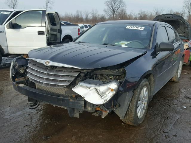 1C3LC46K98N181834 - 2008 CHRYSLER SEBRING LX BLACK photo 2