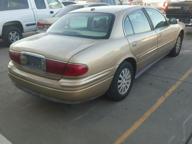 1G4HR54K05U197183 - 2005 BUICK LESABRE LI GOLD photo 4