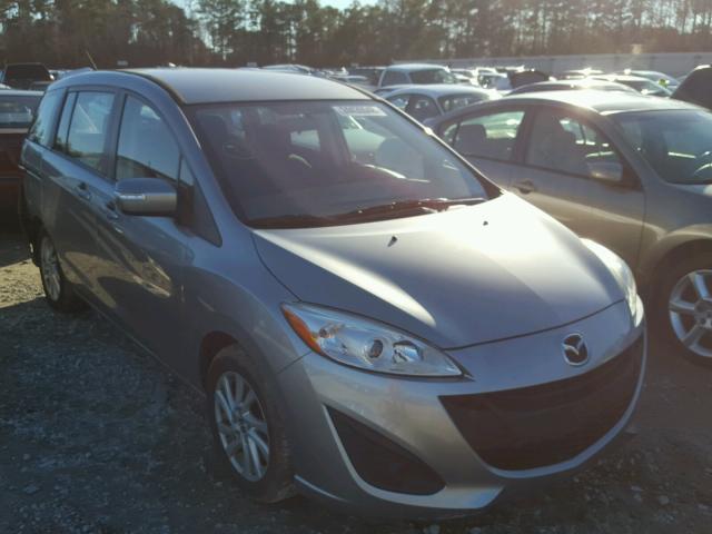 JM1CW2BL1D0158738 - 2013 MAZDA 5 SILVER photo 1