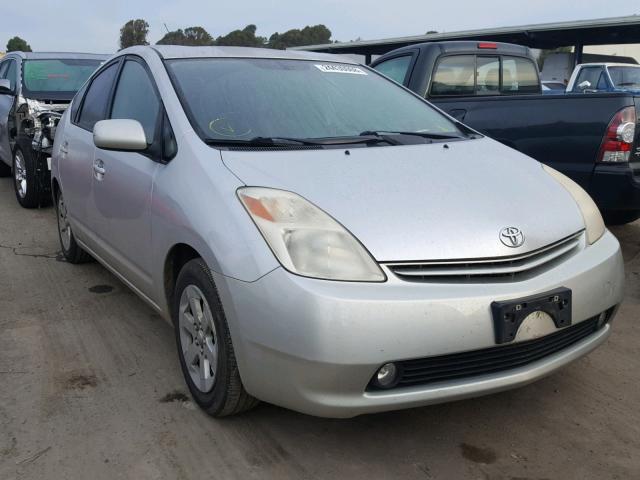 JTDKB20U457039688 - 2005 TOYOTA PRIUS SILVER photo 1