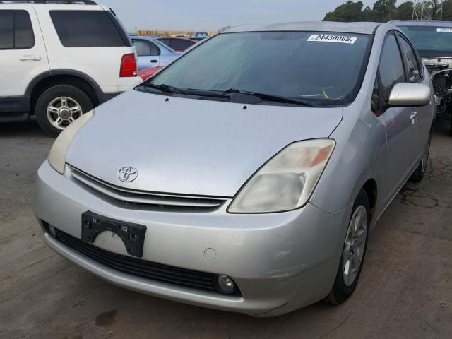 JTDKB20U457039688 - 2005 TOYOTA PRIUS SILVER photo 2