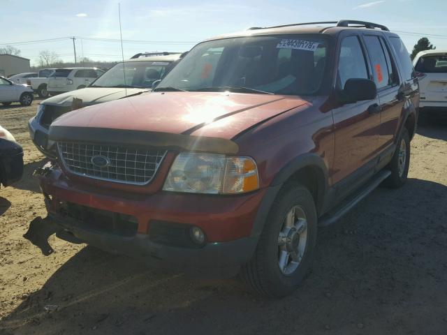 1FMZU63K53ZB16494 - 2003 FORD EXPLORER X RED photo 2