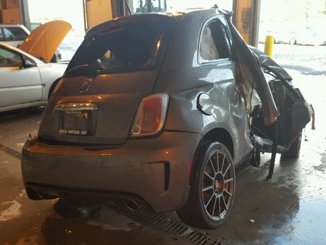 3C3CFFFH5DT740992 - 2013 FIAT 500 ABARTH BLACK photo 4