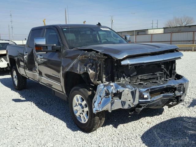 1GC1KWE88FF563481 - 2015 CHEVROLET SILVERADO BROWN photo 1