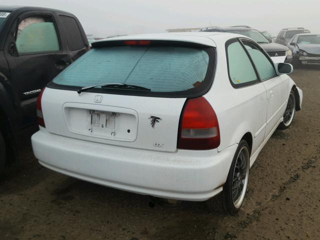 2HGEJ6422XH107883 - 1999 HONDA CIVIC CX WHITE photo 4