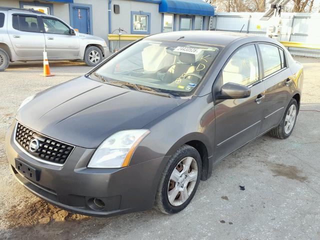 3N1AB61E58L618881 - 2008 NISSAN SENTRA 2.0 BROWN photo 2