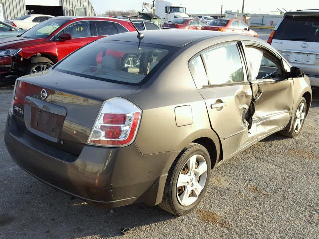 3N1AB61E58L618881 - 2008 NISSAN SENTRA 2.0 BROWN photo 4