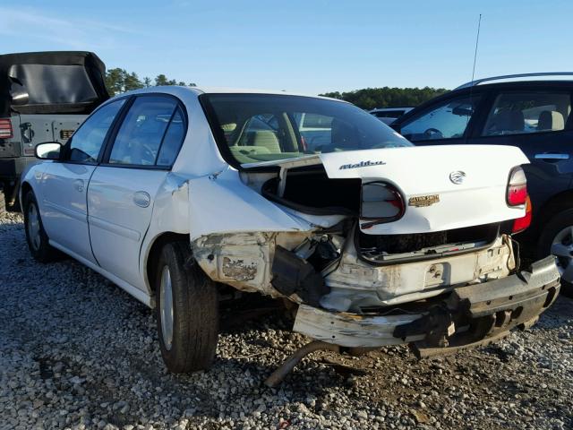 1G1ND52J1Y6115172 - 2000 CHEVROLET MALIBU WHITE photo 3