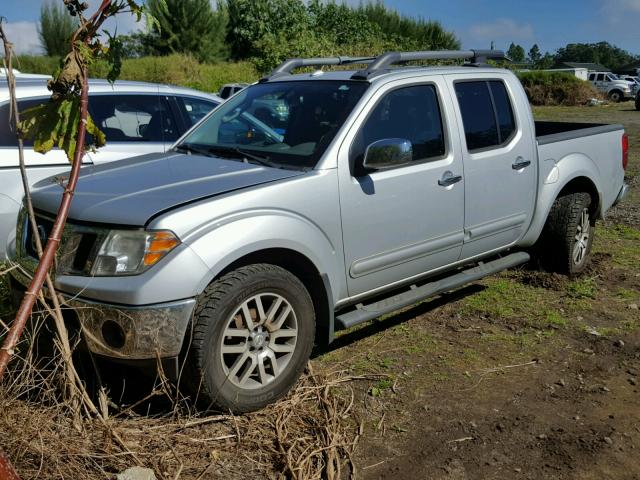 1N6AD0EV3BC421593 - 2011 NISSAN FRONTIER S SILVER photo 1