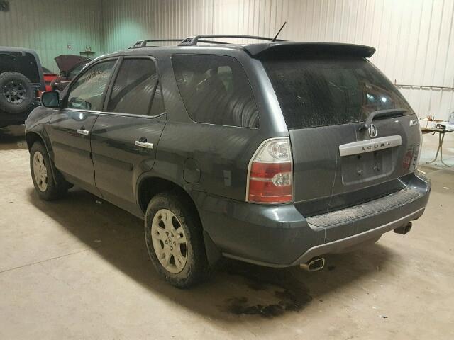 2HNYD18996H001758 - 2006 ACURA MDX TOURIN CHARCOAL photo 3