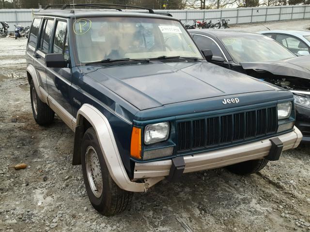 1J4FT78S0SL611206 - 1995 JEEP CHEROKEE C GREEN photo 1