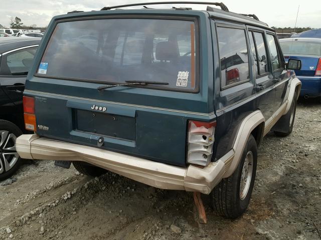 1J4FT78S0SL611206 - 1995 JEEP CHEROKEE C GREEN photo 9