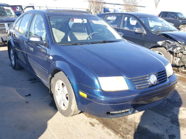 3VWSP69M63M044158 - 2003 VOLKSWAGEN JETTA GLS BLUE photo 1