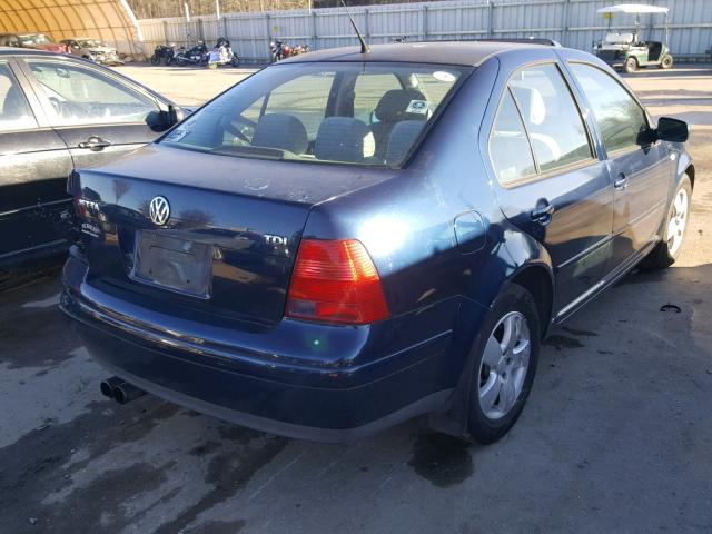 3VWSP69M63M044158 - 2003 VOLKSWAGEN JETTA GLS BLUE photo 4