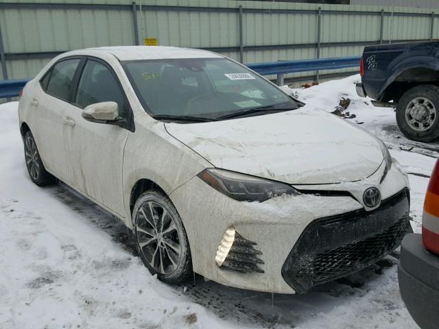 2T1BURHE9HC846288 - 2017 TOYOTA COROLLA L WHITE photo 1