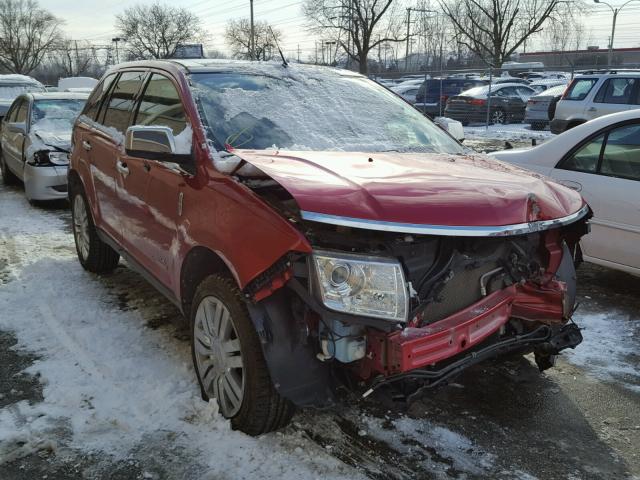 2LMDJ8JCXABJ01133 - 2010 LINCOLN MKX RED photo 1