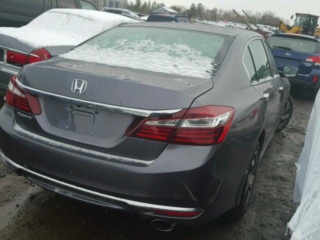 1HGCR2F33HA078425 - 2017 HONDA ACCORD LX GRAY photo 4