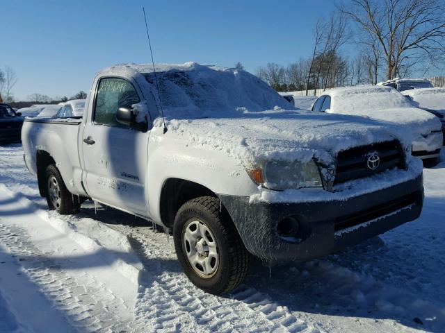 5TENX22N96Z172963 - 2006 TOYOTA TACOMA WHITE photo 1